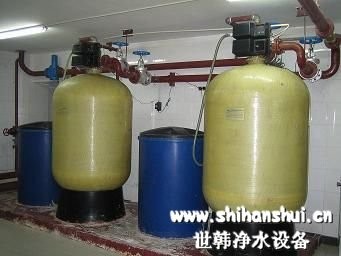 供应2吨/小时时间型锅炉软化水设备